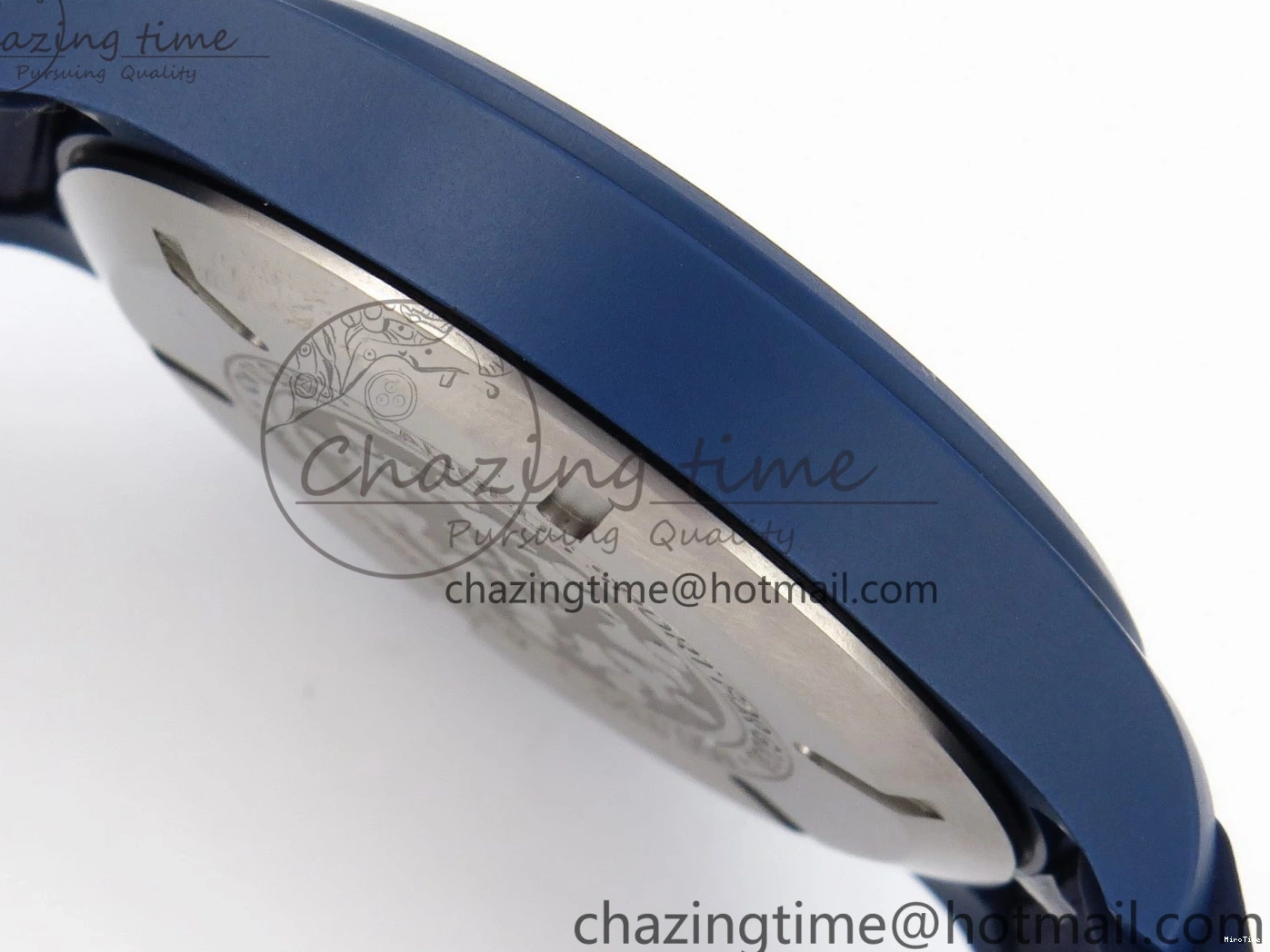 MIROTIME 0418 Original Pilot’s Watch Laureus Blue Ceramic IW328101 ZF 1:1 Best Edition on Blue Nylon Strap A 7027